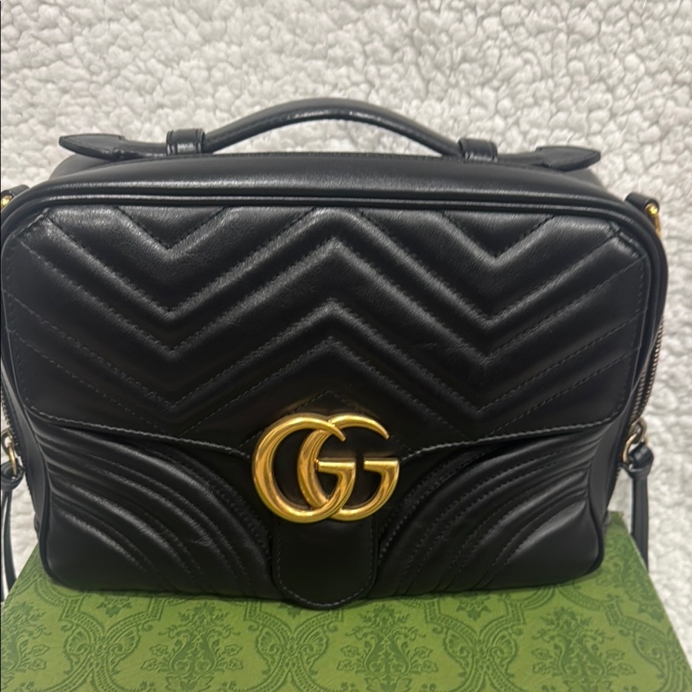 Black Marmont Gucci Women's Bag
